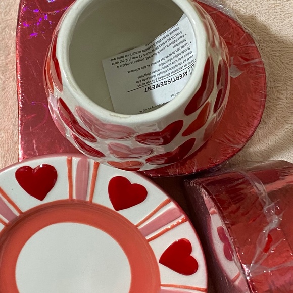 Home Interiors Holiday Sweetheart Candle Capper Shade Plate Poshmark